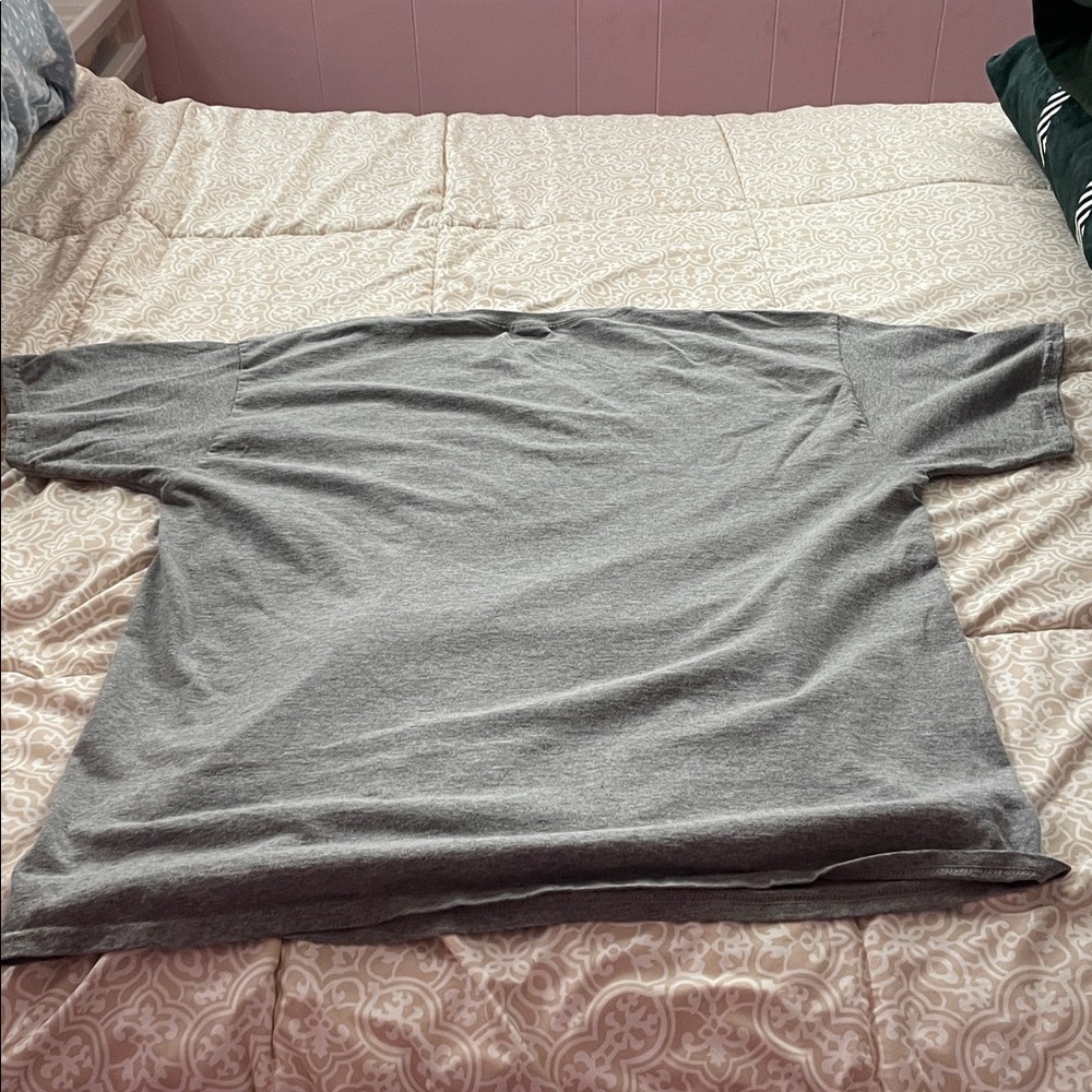 Michigan State Dads Jerzees Gray Dri-Power T-Shirt - Picture 4 of 4